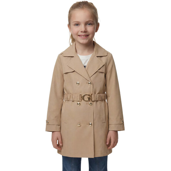 GUESS CANVAS TRENCH ΠΑΙΔΙΚΗ ΚΑΠΑΡΝΤΙΝΑ ΚΟΡΙΤΣΙ J5RL10WFYD0-G1G1
