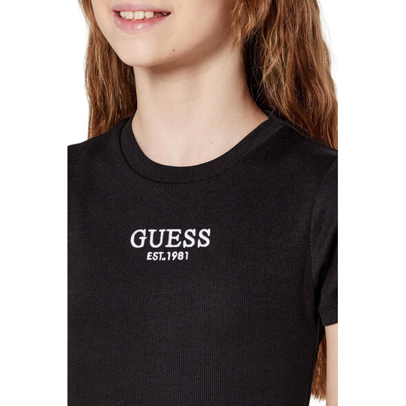 GUESS ΠΑΙΔΙΚΟ RIB ΦΟΡΕΜΑ ΚΟΡΙΤΣΙ J5YK11KBZP4-JBLK