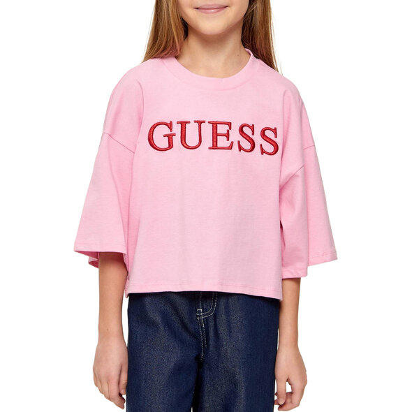 GUESS BOXY ΠΑΙΔΙΚΗ ΜΠΛΟΥΖΑ ΚΟΡΙΤΣΙ J6RI11KCNQ4-A61T