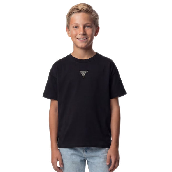 GUESS HEAVY JERSEY ΠΑΙΔΙΚΗ ΜΠΛΟΥΖΑ ΑΓΟΡΙ L5BI16KCNQ4-JBLK