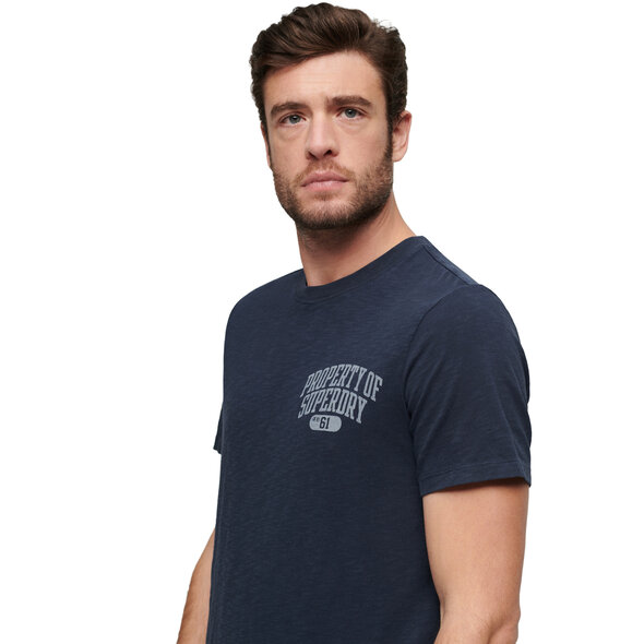 SUPERDRY ATHLETIC COLLEGE GRAPHIC ΜΠΛΟΥΖΑ ΑΝΔΡΙΚΗ M1011903A-JWV