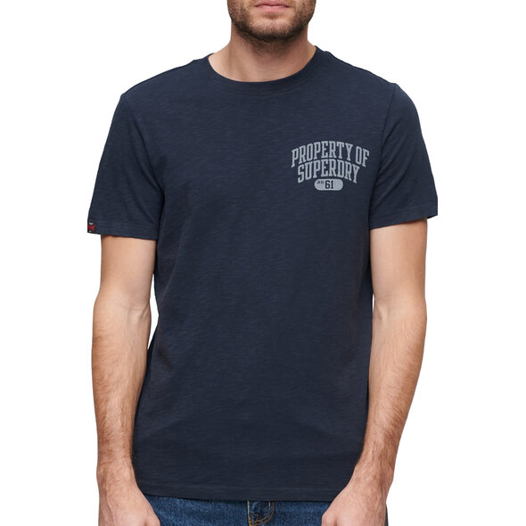 SUPERDRY ATHLETIC COLLEGE GRAPHIC ΜΠΛΟΥΖΑ ΑΝΔΡΙΚΗ M1011903A-JWV