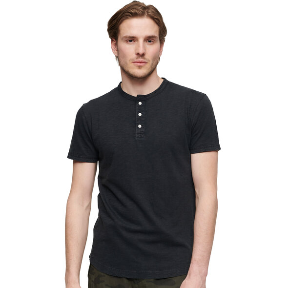 SUPERDRY JERSEY GRANDAD ΜΠΛΟΥΖΑ ΑΝΔΡIKH M1011890A-02A
