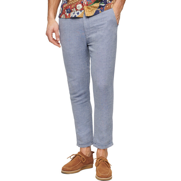 SUPERDRY DRAWSTRING LINEN ΠΑΝΤΕΛΟΝΙ ΑΝΔΡIKO M7011107A-51S