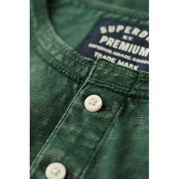 SUPERDRY JERSEY GRANDAD ΜΠΛΟΥΖΑ ΑΝΔΡIKH M1011890A-FPX