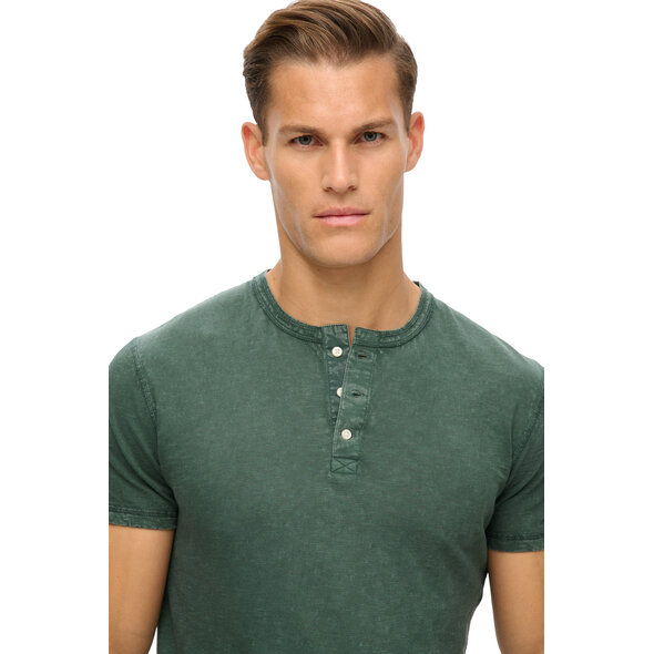 SUPERDRY JERSEY GRANDAD ΜΠΛΟΥΖΑ ΑΝΔΡIKH M1011890A-FPX