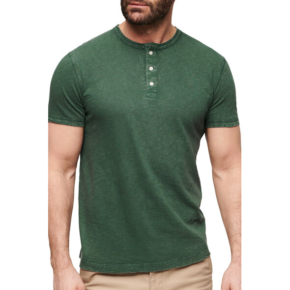 SUPERDRY JERSEY GRANDAD ΜΠΛΟΥΖΑ ΑΝΔΡIKH M1011890A-FPX