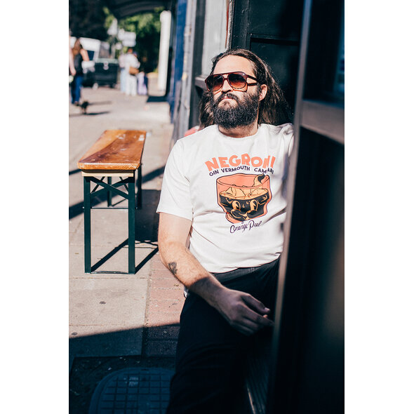 THE DUDES 'NEGRONI' ΜΠΛΟΥΖΑ ΑΝΔΡΙΚΗ 10079529-OFF WHITE
