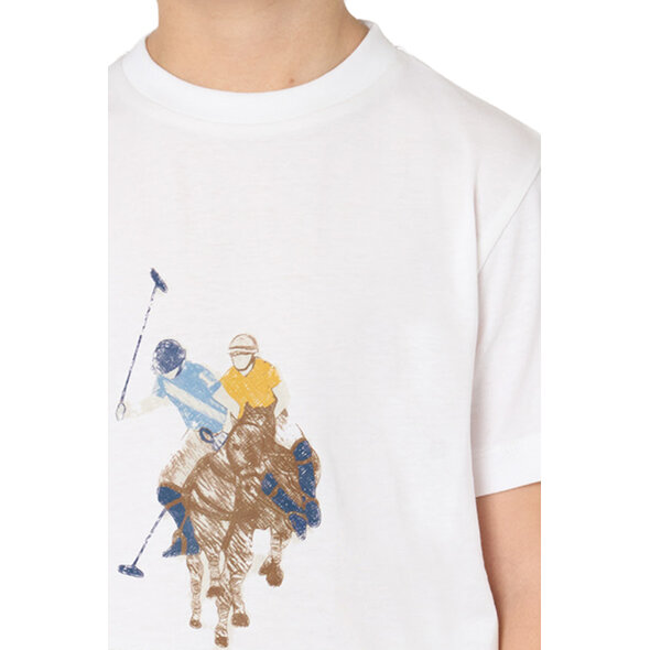 US POLO 'SAND' ΠΑΙΔΙΚΗ ΜΠΛΟΥΖΑ ΑΓΟΡΙ US43554002-101