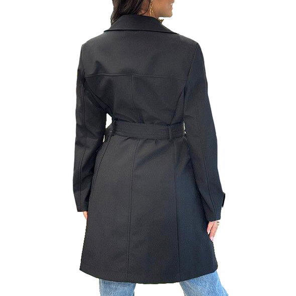 GUESS 'DILETTA' 2 IN 1 TRENCH ΚΑΠΑΡΝΤΙΝΑ ΓΥΝΑΙΚΕΙΑ W6RL53WL942-JBLK