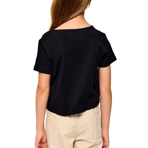 GUESS CROP ΠΑΙΔΙΚΗ ΜΠΛΟΥΖΑ ΚΟΡΙΤΣΙ J6GI10K6YW4-JBLK