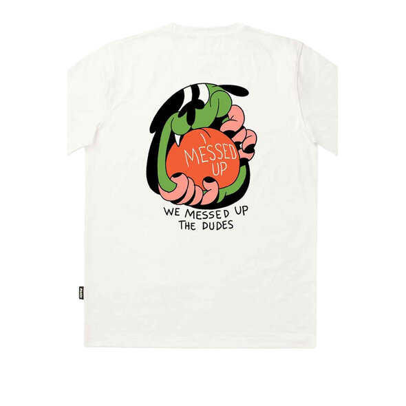 THE DUDES 'WE MESSED UP' ΜΠΛΟΥΖΑ ΑΝΔΡΙΚΗ 10064829-OFF WHITE