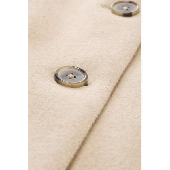 TOM TAILOR FITTED ΠΑΛΤΟ ΓΥΝΑΙΚΕΙΟ 1042882-LIGHT CAMEL MELANGE