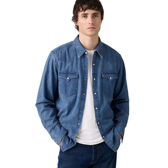 LEVIS 'BARSTOW WESTERN' DENIM ΠΟΥΚΑΜΙΣΟ ΑΝΔΡΙΚΟ 85744-0125