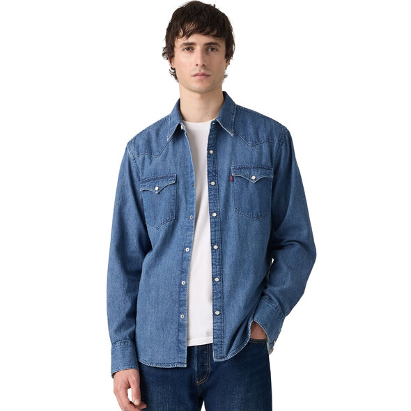 LEVIS 'BARSTOW WESTERN' DENIM ΠΟΥΚΑΜΙΣΟ ΑΝΔΡΙΚΟ 85744-0125