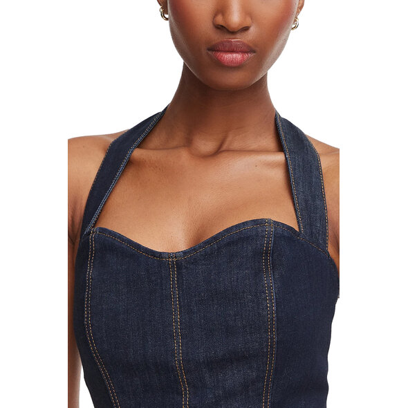 GUESS 'ALISA' DENIM ΦΟΡΕΜΑ ΓΥΝΑΙΚΕΙΟ W6YK07D1346-BFIN