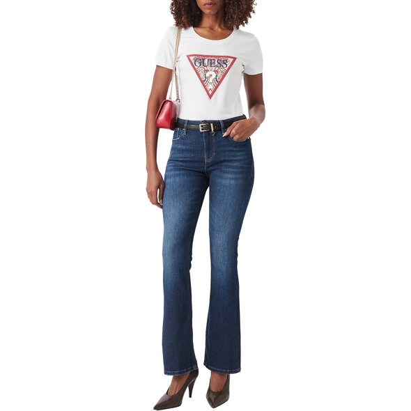 GUESS FLARE DENIM ΠΑΝΤΕΛΟΝΙ ΓΥΝΑΙΚΕΙΟ W6YA0LD1335-TWNR