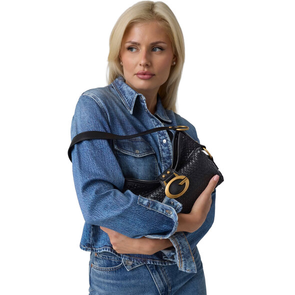 GUESS 'CAMDEN' MINI  ΤΣΑΝΤΑ ΓΥΝΑΙΚΕΙΑ HWWW9308720-BLA