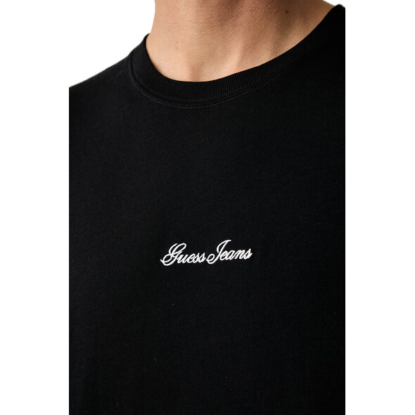 GUESS OVERSIZE SCRIPT ΦΟΥΤΕΡ ΑΝΔΡΙΚΟ M6YI30K4181-JBLK