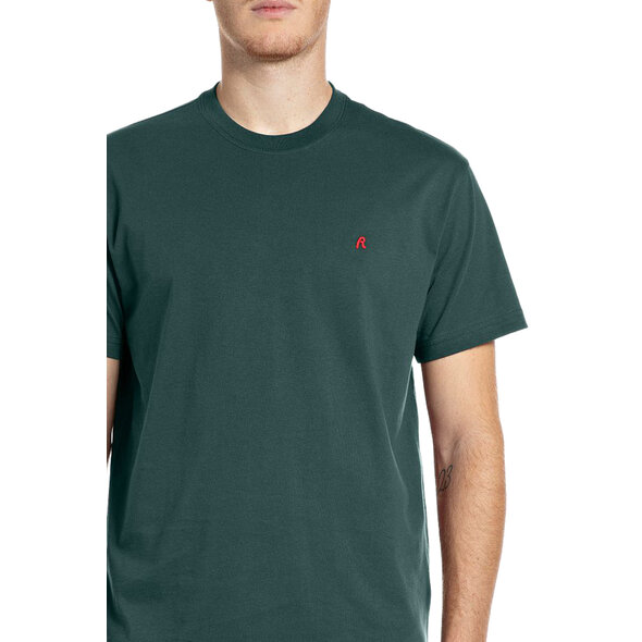 REPLAY RED LOGO ΜΠΛΟΥΖΑ ΑΝΔΡΙΚΗ M12BE .000.00QMJ-C00U