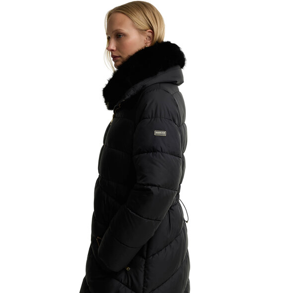 BARBOUR INTERNATIONAL 'CYRUS' LONGLINE PUFFER ΜΠΟΥΦΑΝ ΓΥΝΑΙΚΕΙΟ LQU1916-BK11