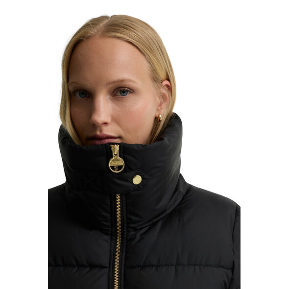 BARBOUR INTERNATIONAL 'CYRUS' LONGLINE PUFFER ΜΠΟΥΦΑΝ ΓΥΝΑΙΚΕΙΟ LQU1916-BK11