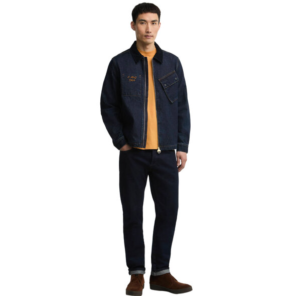 BARBOUR INTERNATIONAL 'SMQ RADIAL' DENIM JACKET ΑΝΔΡΙΚΟ MOS0509-IN71