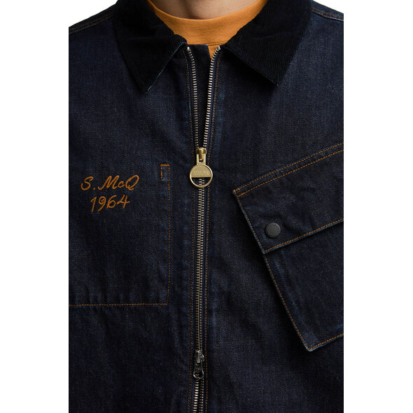 BARBOUR INTERNATIONAL 'SMQ RADIAL' DENIM JACKET ΑΝΔΡΙΚΟ MOS0509-IN71