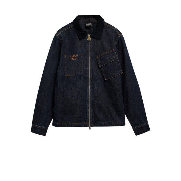 BARBOUR INTERNATIONAL 'SMQ RADIAL' DENIM JACKET ΑΝΔΡΙΚΟ MOS0509-IN71