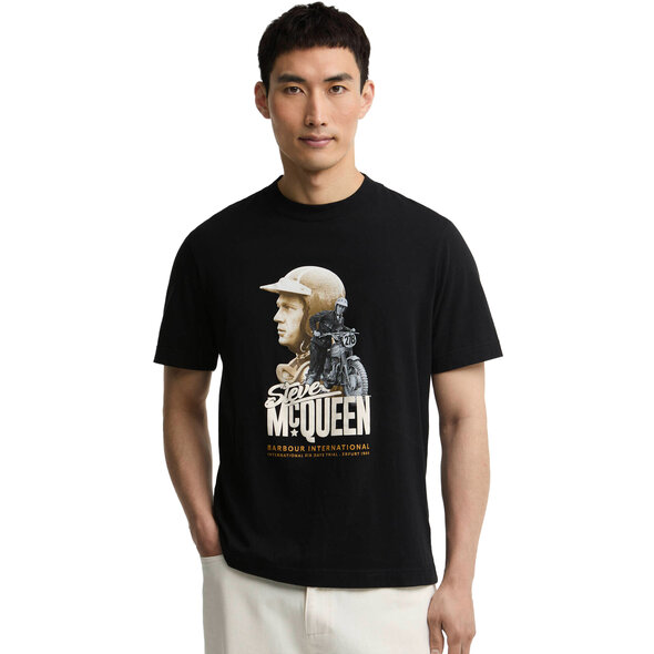 BARBOUR INTERNATIONAL 'SMQ RAINEY' GRAPHIC ΜΠΛΟΥΖΑ ΑΝΔΡΙΚΗ MTS1660-BK11
