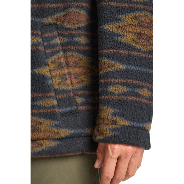 BILLABONG 'BOUNDARY MOCK' FLEECE OVERHEAD ΑΝΔΡΙΚΟ 24A411507-BK1