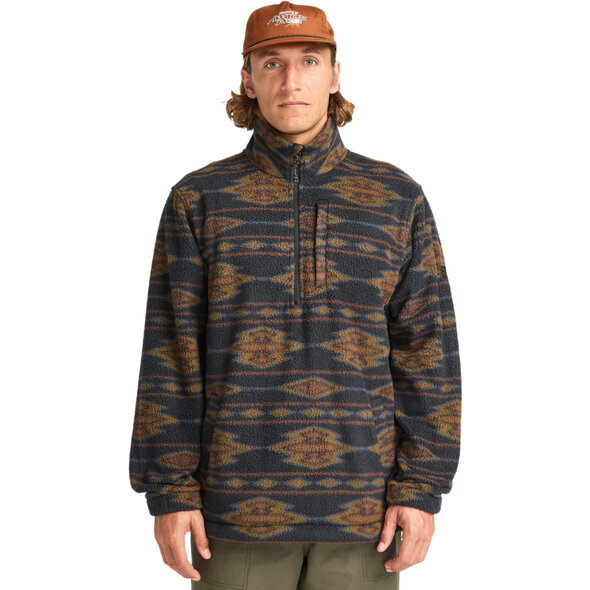 BILLABONG 'BOUNDARY MOCK' FLEECE OVERHEAD ΑΝΔΡΙΚΟ 24A411507-BK1