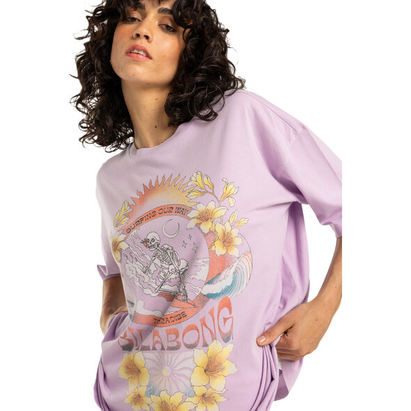 BILLABONG 'GOES AROUND HERE' ΜΠΛΟΥΖΑ ΓΥΝΑΙΚΕΙA EBJZT00406-PGA0
