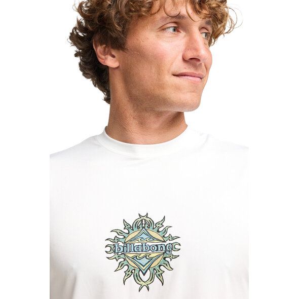 BILLABONG 'SOLAR FLARE' RASHVEST ΑΝΔΡΙΚΟ EBYWR03028-WHT
