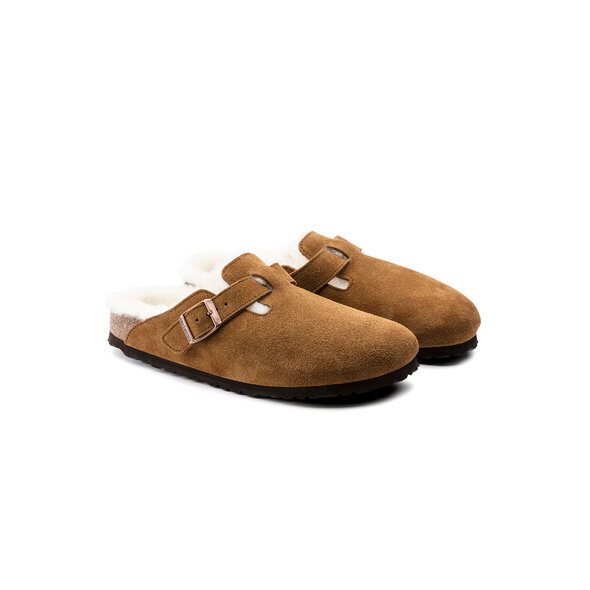 BIRKENSTOCK BOSTON SHEARLING ΣΑΜΠΟ ΓΥΝΑΙΚΕΙΟ 1001141-MINK