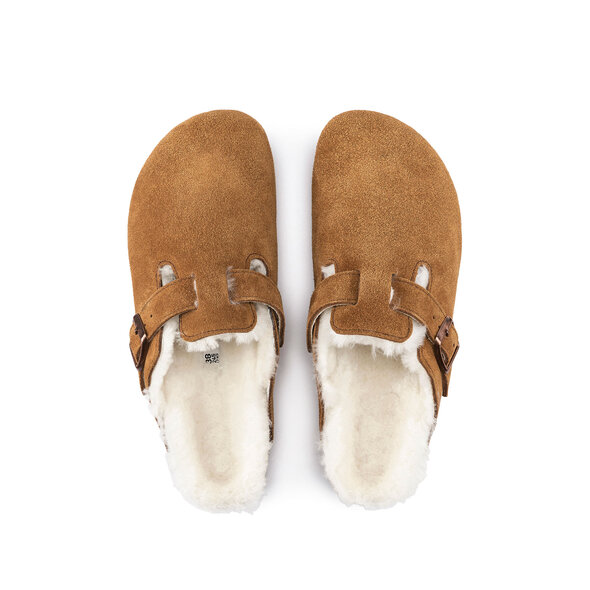 BIRKENSTOCK BOSTON SHEARLING ΣΑΜΠΟ ΓΥΝΑΙΚΕΙΟ 1001141-MINK
