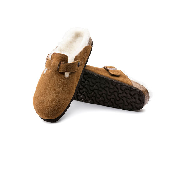 BIRKENSTOCK BOSTON SHEARLING ΣΑΜΠΟ ΓΥΝΑΙΚΕΙΟ 1001141-MINK
