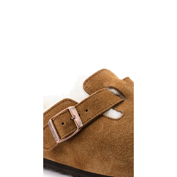 BIRKENSTOCK BOSTON SHEARLING ΣΑΜΠΟ ΓΥΝΑΙΚΕΙΟ 1001141-MINK