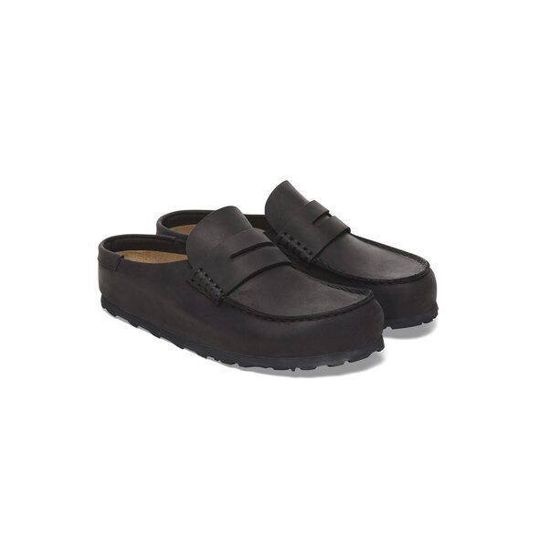 BIRKENSTOCK 'NAPLES' ΔΕΡΜΑΤΙΝΟ ΣΑΜΠΟ ΑΝΔΡΙΚΟ 1029711-BLACK