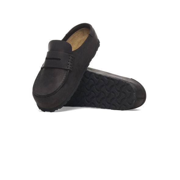 BIRKENSTOCK 'NAPLES' ΔΕΡΜΑΤΙΝΟ ΣΑΜΠΟ ΑΝΔΡΙΚΟ 1029711-BLACK