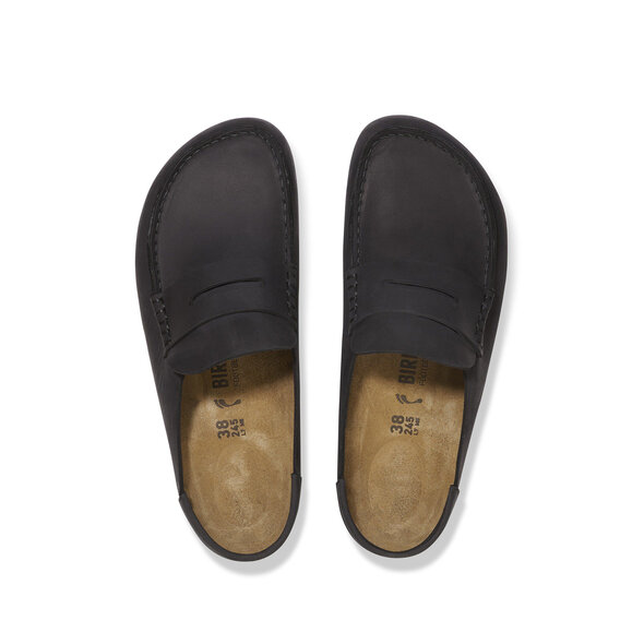BIRKENSTOCK 'NAPLES' ΔΕΡΜΑΤΙΝΟ ΣΑΜΠΟ ΑΝΔΡΙΚΟ 1029711-BLACK