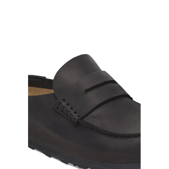 BIRKENSTOCK 'NAPLES' ΔΕΡΜΑΤΙΝΟ ΣΑΜΠΟ ΑΝΔΡΙΚΟ 1029711-BLACK