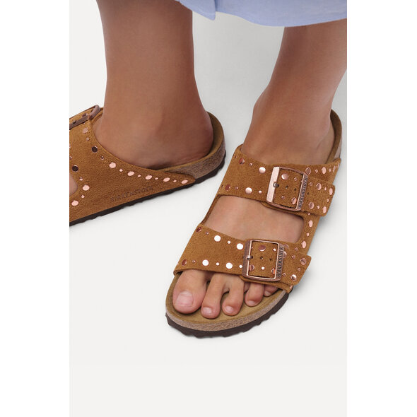 BIRKENSTOCK 'ARIZONA' ΔΕΡΜΑΤΙΝΑ ΣΑΝΔΑΛΙΑ ΓΥΝΑΙΚΕΙΑ 1031731-MINK