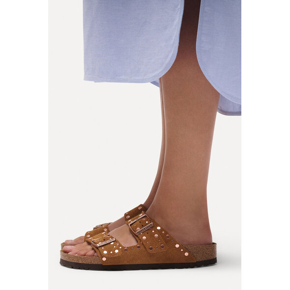 BIRKENSTOCK 'ARIZONA' ΔΕΡΜΑΤΙΝΑ ΣΑΝΔΑΛΙΑ ΓΥΝΑΙΚΕΙΑ 1031731-MINK