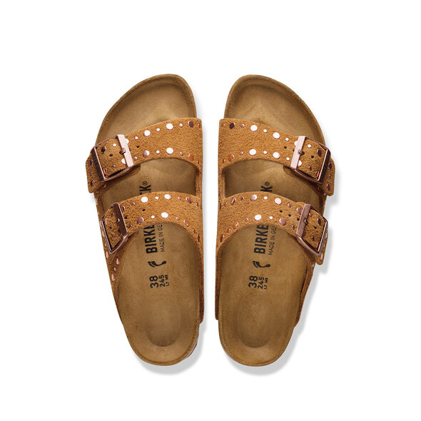BIRKENSTOCK 'ARIZONA' ΔΕΡΜΑΤΙΝΑ ΣΑΝΔΑΛΙΑ ΓΥΝΑΙΚΕΙΑ 1031731-MINK