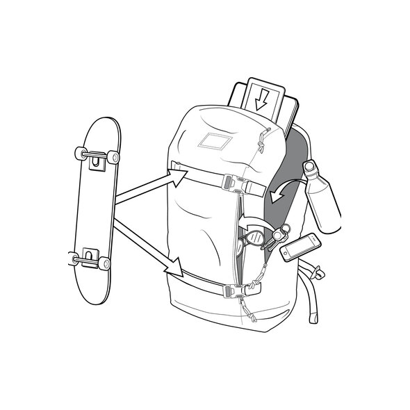 BURTON KILO 2.0 ΤΣΑΝΤΑ BACKPACK ΑΝΔΡΙΚΗ 213431-H65