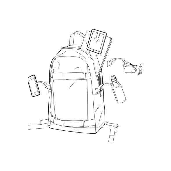 BURTON 'EMPHASIS 2.0' ΤΣΑΝΤΑ BACKPACK ΑΝΔΡIKH 22101100-A04