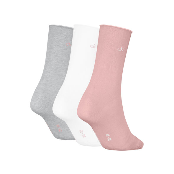 CALVIN KLEIN 3-PACK ROLLTOP ΚΑΛΤΣΕΣ ΓΥΝΑΙΚΕΙΕΣ 701234368-003