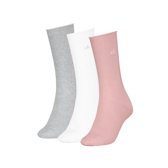 CALVIN KLEIN 3-PACK ROLLTOP ΚΑΛΤΣΕΣ ΓΥΝΑΙΚΕΙΕΣ 701234368-003
