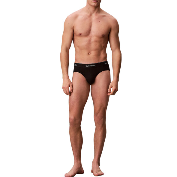 CALVIN KLEIN HIP BRIEFS 3-PACK ΕΣΩΡΟΥΧΑ ΑΝΔΡΙΚΑ LV00NB4388-W8O
